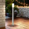 Paletto da Giardino 100cm Acciaio Inox IK06 IP54 Base E27