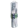 Pintinox, Set 16 pezzi posate da viaggio, ufficio, pic-nic USE & REUSE in acciaio inox nichel free con custodia trasparente (SET 16 PEZZI)
