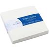 Clairefontaine Lalo 22000L - Pacco da 25 Buste rivestite gommate 14x14 cm, Vergata di Francia, Bianco