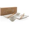 Casa personalizzati Set sushi per 2 persone personalizzato Ukiyo Kyoto personalizzate o neutre