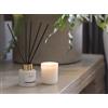 Bastoncini profumatori ambiente in vetro in set con candela Ukiyo Lavanda personalizzate o neutre
