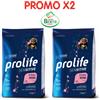 Zoodiaco Crocchette per cani Prolife Sensitive Puppy Mini Agnello e Riso 7 Kg PROMOX2 [Prezzo a confezione]