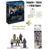 Warner Home Video Harry Potter 8 Blu-Ray + Kit Ammissione Hogwarts + Biglietto Treno + 5 Figures
