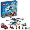 LEGO City Police Helicopter Chase 60243 Police Playset, LEGO Building Sets for Kids, New 2020 (212 Pieces)