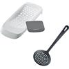 Bugucat Spaetzle Maker, Grattugia, Spatzle Attrezzo Utensili da Cucina  Multifunzione, DIY Grattugia per Spatzle in Acciaio Inox, Macchina per  Pasta