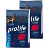 PROLIFE DOG SMART ADULT BEEF&RICE MEDIUM/LARGE 12 KG*Acquisto minimo 2 SACCHI*