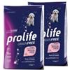 PROLIFE DOG GRAIN FREE SENSitive PUPPY PORK&POTATO MEDIUM/LARGE 10 KG*Acquisto minimo 2 SACCHI*