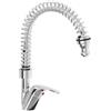 Ristotecno Gruppo doccia Miscelatore Lavello SATURNO h. Tot. 40 cm.