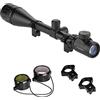 UISEBRT Mirino Ottico Precisione 3-9x40EG Ottica Cannocchiale Caccia, Ottica Tattica Mirino per cecchino Impermeabile per la Caccia, 11mm Mount Ring Picatinny Binario