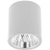 GTV SLV DRAGO - Plafoniera max 60 W, E27, AC220-240 V, 50-60 Hz, IP20, 133 x 148 mm, colore: Bianco