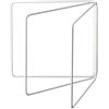 YAMAZAKI 2787 TOWER Foldable Towel Hanger, white, Steel, 27.5~53.5 x 2.2~54.5 x 25 cm