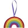 Trimits - Kit di decorazioni in feltro: arcobaleno, 11,5 x 16 cm