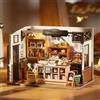 RoWood Casa in Miniatura in Legno Fai da te Mini Casa in Legno Set Regalo di Compleanno per Adulti Donna Ragazza - Becka Bakery, LAT-DG161