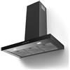 Faber Selezione Faber Cappa a parete T-DARK A90 NG 325.0652.937 finitura inox nero da 90 cm