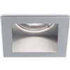 Gea luce FARETTO QUADRO GEA LUCE RIENTRATO GRIGIO GFA491