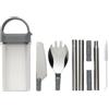 Set posate riutilizzabile e tascabile personalizzato On the Go personalizzate o neutre