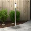 Paletto da giardino con Sensore Movimento 1m in Acciaio Inox E27