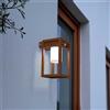 Applique da parete Solare con Sensore Movimento Corten IP54 serie Vimo Bianco Naturale 4.000K