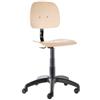 Seditaly Sgabello tecnico Labor Wood 50 in legno di faggio verniciato naturale Seditaly medio - LBG2F1PL0L119