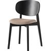 Connubia Sedia Eide CB2188-A con struttura in faggio e seduta a scelta - IN PROMOZIONE CON VOUCHER