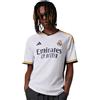 Adidas Real Madrid 23/24 Short Sleeve T-shirt Home Bianco XS