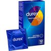 Durex Profilacticos Durex Natural Xl Easy 12U in Gomma