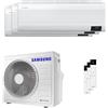 Samsung Condizionatore Samsung Windfree Elite 2023 trial split 9000+12000+12000 BTU inverter A++ wifi unità esterna 6.8 kW codice prodotto AJ068TXJ3KG/EU/AR09CXCAAWKNEU_1/AR12CXCAAWKNEU_2