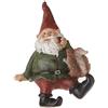 Design Toscano Garden GNOME Statue - Osbert Il Garden GNOME Shelf Sitter - Outdoor Garden Gnomes - Statue Divertente Prato GNOME