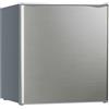 SAMET, Frigorifero Piccolo Ametista50 Inox 41 Litri, con Freezer da 5 Litri, Mini Frigo Bar Monoporta da Camera di Hotel, Casa e Ufficio, con Controllo Meccanico della Temperatura, 48x45x48,7 cm