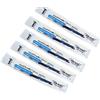 Sigel uni-ball 5 ricariche per palline UMR-87 per SIGNO 207, blu