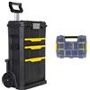STANLEY - STST1-70344 Carrello porta utensili & STST1-71197 Organizer Sort Master, Twin Pack