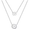 Elli Collier da Donna Argento Inossidabile 925, Misura 40