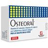 P PharmaSuisse Laboratories Osteoral® Integratore Alimentare per la Salute delle Ossa - A base di Vitamina K2 naturale e Vitamina D3 ad alto dosaggio, con Lattoferrina e BioCell Collagen® - Metabolismo Osseo - 30 softgel