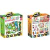 Headu-Gli Animali Sagomati Gioco, Multicolore Casetta Montessori Gioco, Multicolore, It20454