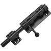 Litensh Serratura di sicurezza per cancello scorrevole resistente, Chiavistello Catenaccio Porta Serratura di sicurezza con foro per lucchetto, in acciaio inossidabile 304, diametro 14 mm, 160mm