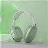 HikTop Cuffia Bluetooth senza fili sopra l'orecchio, P9 Cuffia senza fili con microfono Auricolare musicale stereo Cuffia da gioco per iPhone/Samsung/iPad/PC (Green)