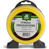 jr motoculture JR FNY021 JR-FNY021-Giardin-Fil Nylon 3 mm Rotondo-Premium, No