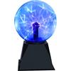 DELIPOP Sfera al Plasma da 6 Pollici, Lampada al Plasma Magica Sensibile al Tocco e al Suono, Luce Novità Luci Notturne per Decorazione/Bambini/Camera da Letto, Blu