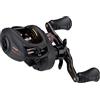 PENN Squall - Mulinello basso profilo, mulinello da pesca, mulinelli baitcast a basso profilo, pesca costiera, unisex, nero fumo, 400 | mano sinistra