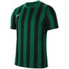 Nike, Men's Striped Short-Sleeve Soccer Jersey, Maglia da Calcio, Bianco/Verde Pino/Nero, 2XL, Uomo