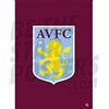 Be The Star Posters Poster con stemma Aston Villa FC, prodotto con licenza ufficiale, disponibile nelle taglie A3 e A2 (A3)