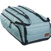 evoc GEAR BAG 55 gear bag (borsa per bici con funzione di zaino, materiale esterno particolarmente robusto, spallacci staccabili, resistente allo sporco e all'acqua), Nero