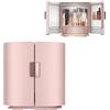 X&Z-XAOY Mini Frigo per La Cura della Pelle da 9 Litri con Schermo Touch Screen Frigorifero Cosmetico Compatto di Bellezza Frigorifero Portatile di Cura di Pelle della Doppia Porta