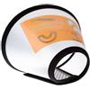 Taicols Collari Protettivi e Coni Collare Protettivo Forma Cono per Cane Gatto Ferita Recupero Guarigione Collare Anti Morso Cono per Animali Domestici Recupero (M Collo: 25-28cm;profondità: 12.5cm)