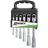 Ribimex 11 chiavi a pipa 8/10/11/13/17/19 mm