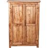 Biscottini Armadietto Cucina in Legno massello 98x25,5x68 cm - Scarpiera con Ante - Scarpiera per ringresso - Libreria Piccola con Ante