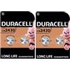 Duracell 4X Duracell Cr 2430 Lithium (2 Blister Da 2 Batterie) 4 Pile