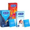 Durex Mix Preservativi Classici, Durex Jeans 10 + Durex Settebello 10 + Durex Love 10, 30 profilattici