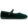 LA TRANQUILLINA Donna Siena Friulane Mary Jane Flat Pumps - Verde, verde, 41 EU