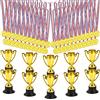 FEPITO 50 Pezzi medaglie Bambini, medaglie Metallo plastica per premi Sportivi per Feste per Bambini